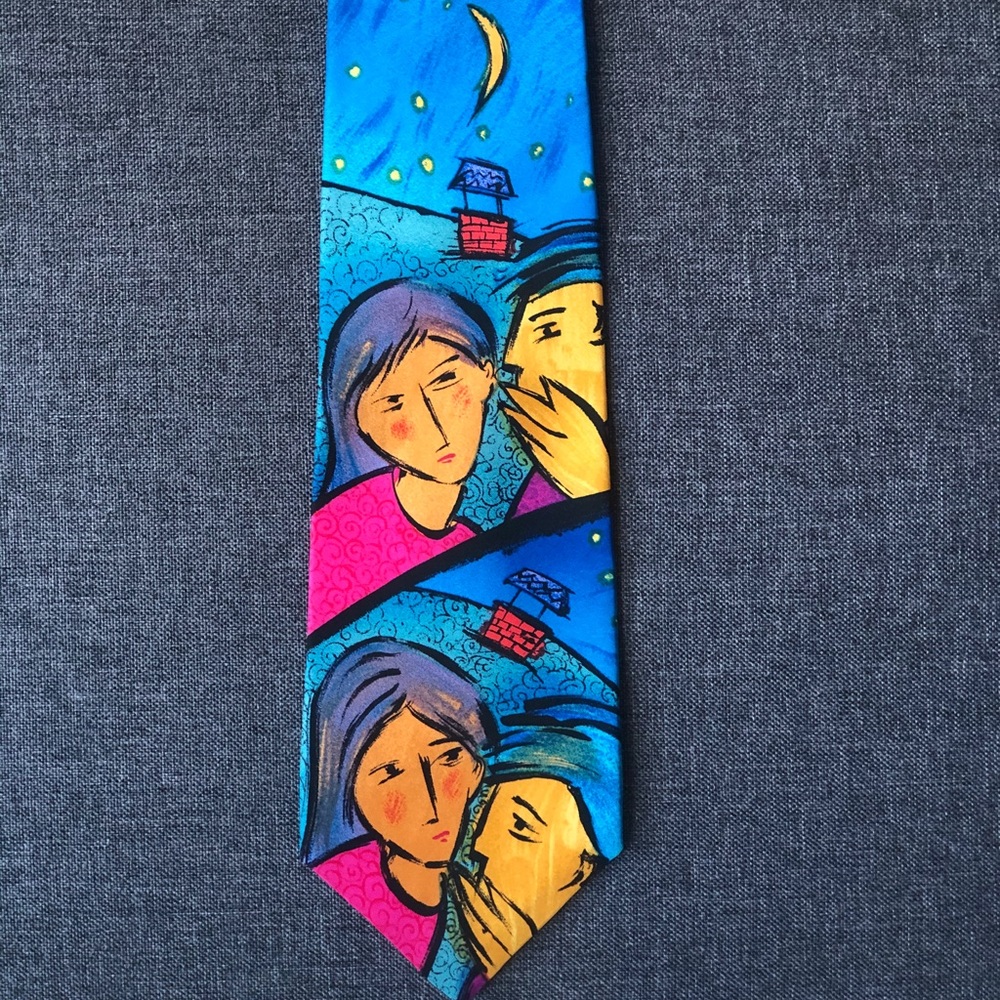 Vintage The Beatles Silk Tie